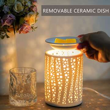 PALANCHY Wax Melt Warmer with Timer for Aromatic Living