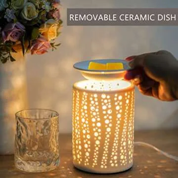 PALANCHY Wax Melt Warmer with Timer for Aromatic Living