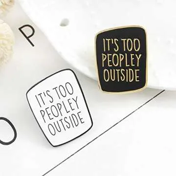 Flairs Lapel Pin - Perfect for Introverts and Gift Ideas