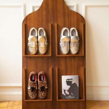 Rosella Carlie Women's Walking Sneakers Tennis Flat Low-Top Lace-Up Val Comfortable Casual Athletic Non-Slip Running Fashion Sneakers Shoes Leopard 8.5