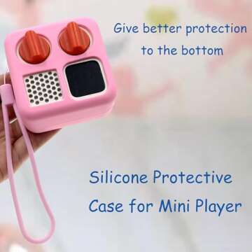 Stylish LeoTube Silicone Shell Case for Yoto Mini Player