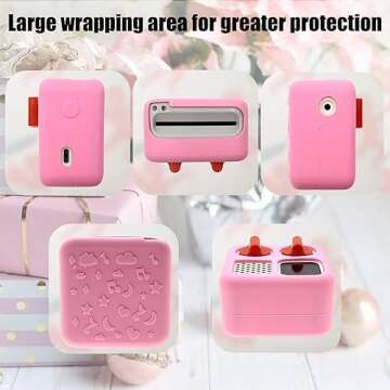 LeoTube Silicone Shell Cover for Yoto Mini Player - Pink