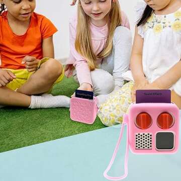 LeoTube Silicone Shell Cover for Yoto Mini Player - Pink