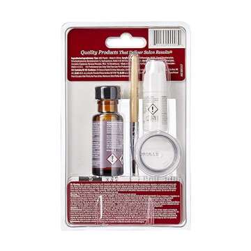 KISS French Acrylic False Nails Sculpture Kit, Natural & French Manicure, Extended Bubble-Free Nail Tips with Acrylic Liquid & Powder, Maximum Speed Nail Glue, Application Brush, & 40 Fake Nails