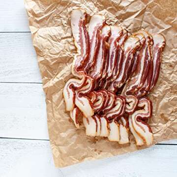 Gourmet Bacon Gift Basket with Sauces and Chocolates