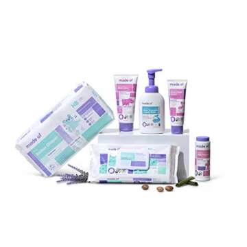 MADE OF Organic Baby Lotion Moisturizing - EWG Rated 1 - Baby Cream - Dermatologist and Pediatrician Approved - for Sensitive Skin - Made in USA - 7oz (Fragrance Free, 1-Pack)