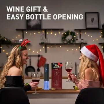 Otuseta Electric Wine Opener - Effortless Cork Removal