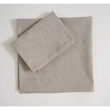 FINGERCRAFT Cloth Dinner Napkins Set of 6 for Elegant Dining