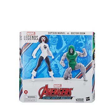 Marvel Legends Captain Marvel Doctor Doom Action Figure Set