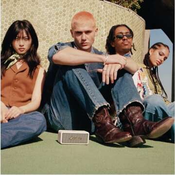 Marshall Emberton Bluetooth Portable Speaker - Cream