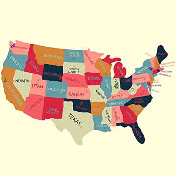 Yalis Push Pins 600 Count Mixs-Colors Map Tacks Marking Pins 1/8-Inch Plastic Beads Head, 10 Multi-Colors