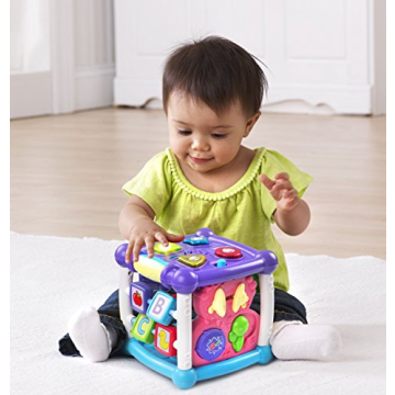 VTech Busy Learners Activity Cube, Purple