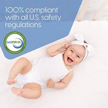 Milliard Memory Foam Crib Mattress - Safe and Comfortable