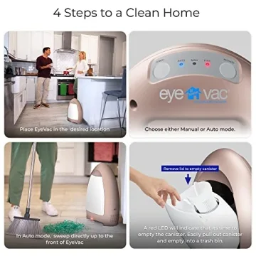 EyeVac Touchless Vacuum for Dust Hair Pet Owners