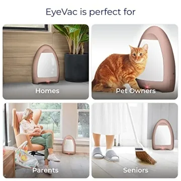 EyeVac Touchless Vacuum for Dust Hair Pet Owners