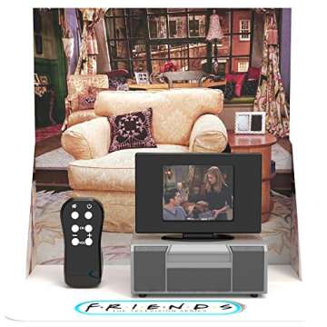 New Fall '21 - Tiny TV Classics - Friends Edition - Newest Collectible from Basic Fun - Watch top Friends Scenes on a Real-Working Tiny TV (with Working Remote)!