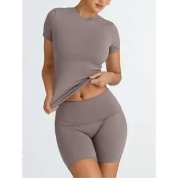 Trendy Queen Womens 2 Piece Workout Sets for Summer Fun