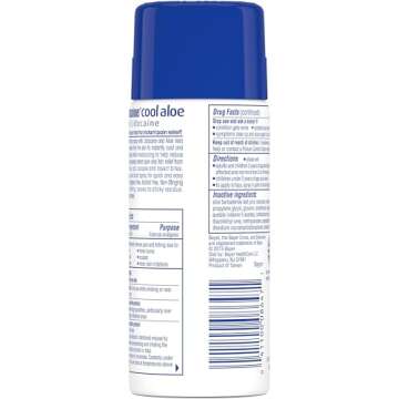 Solarcaine Cool Aloe Burn Relief Spray with 0.5% Lidocaine 4.50 Fl Oz, Pack of 2