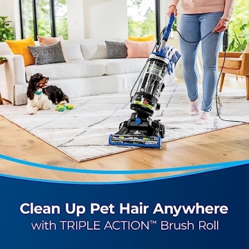 Bissell CleanView Vacuum with Swivel Steering and Rewind
