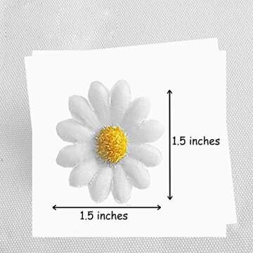 Charming Daisy Hair Clips - Perfect for Any Occasion