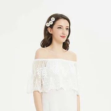 Charming Daisy Hair Clips - Perfect for Any Occasion