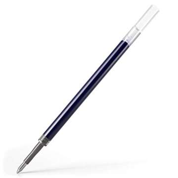 ARTEZA Gel Pen Refills Pack of 50 Blue Ink, Quick-Drying & Nontoxic