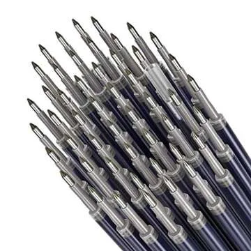 ARTEZA Gel Pen Refills 50 Pack Quick-Drying Blue Ink