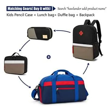 Durable HawLander Little Kids Backpack for Boys