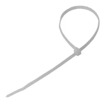 UbiGear 1000 PCS 6 Inch White Network Cable Zip Ties for Garden and Home