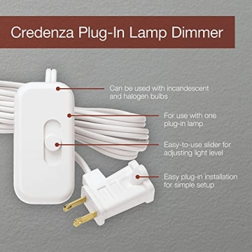 Lutron TT-300H-WH Dimmer - Perfect for Any Lamp!