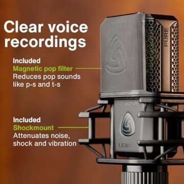 LCT-440-Pure Large-Diaphragm Condenser Microphone