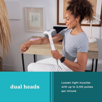 Homedics Heated Back Massager with Dual Pivoting Heads