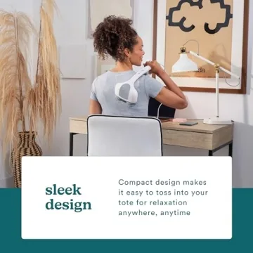 Homedics Heated Back Massager with Dual Pivoting Heads