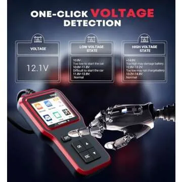 OBD2 Scanner with Battery Tester Enhanced Vehicle Diagnostic Tool