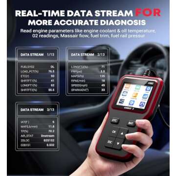 OBD2 Scanner with Battery Tester Enhanced Vehicle Diagnostic Tool