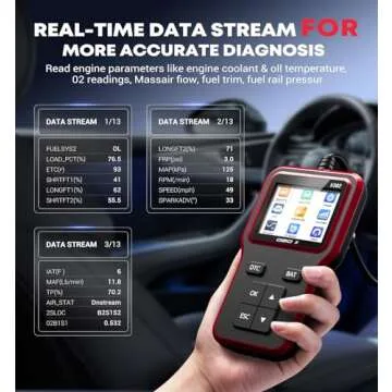 OBD2 Scanner with Battery Tester Enhanced Vehicle Diagnostic Tool