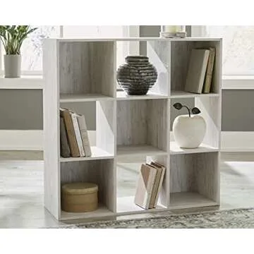 Ashley Paxberry 9 Cube Storage Organizer for Elegant Spaces