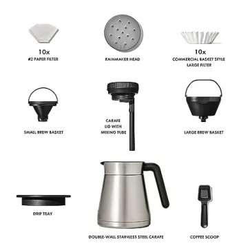 OXO Brew 12-Cup Coffee Maker With Podless Single-Serve Function