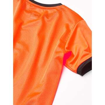 PUMA Kids' Youth TeamGoal 23 Jersey – Shocking Orange and Black, XL
