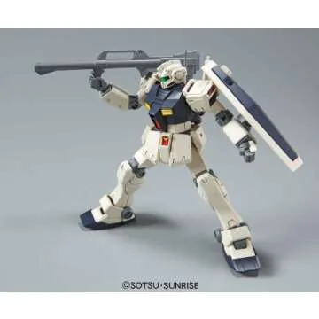 Bandai Hobby RGM-79C GM Type C Action Figure Model Kit