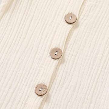 Cute and Comfy Infant Newborn Cotton Linen Romper