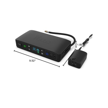 HALO Bolt Air+ Portable Car Jump Starter with Inverter