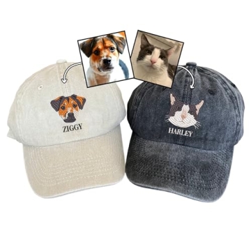 Custom Embroidered Pet Hat for Dog Lovers - Unique Gift