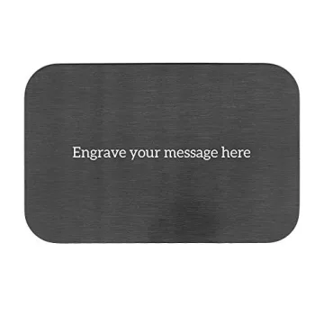 Queenberry Custom Engraving Wallet Love Insert Card