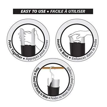 Moneysworth & Best Deluxe Boot Shaper - White Snow