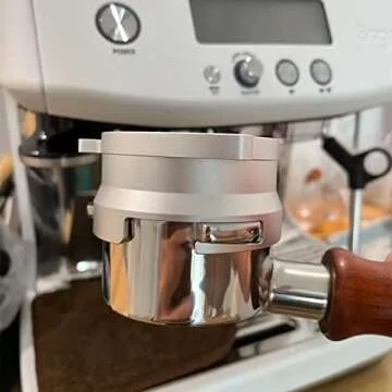 54 mm Hands-Free Coffee Dosing Funnel, Espresso Machine Accessories for 54mm Breville Barista Portaf...
