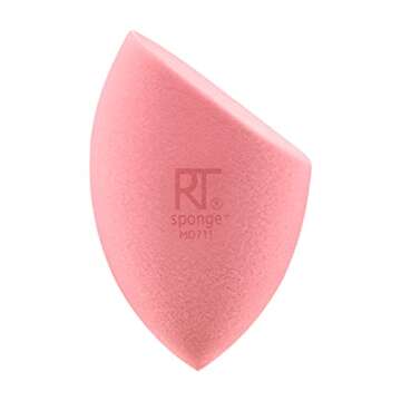Real Techniques Miracle Powder Sponge, Makeup Blending Sponge For Powder Products, Set Makeup For Na...