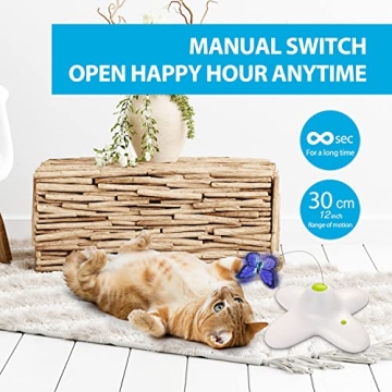 Interactive Butterfly Toy for Cats - Endless Fun