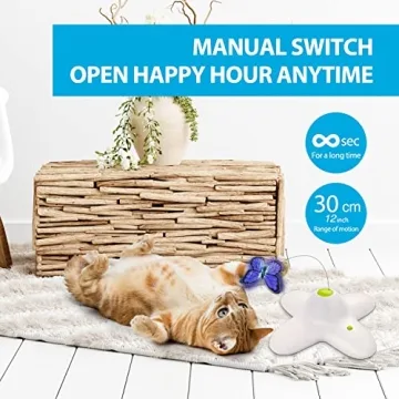 Interactive Butterfly Toy for Cats - Endless Fun