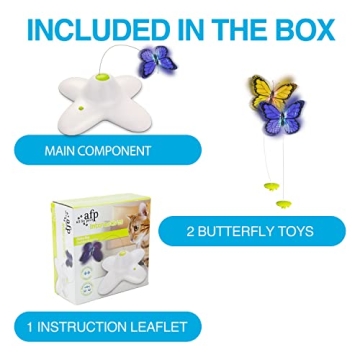 Interactive Butterfly Toy for Cats - Endless Fun